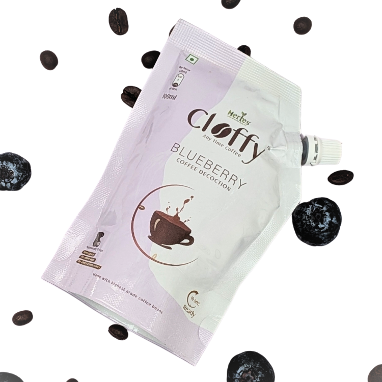 Blue Berry Coffee Decoction