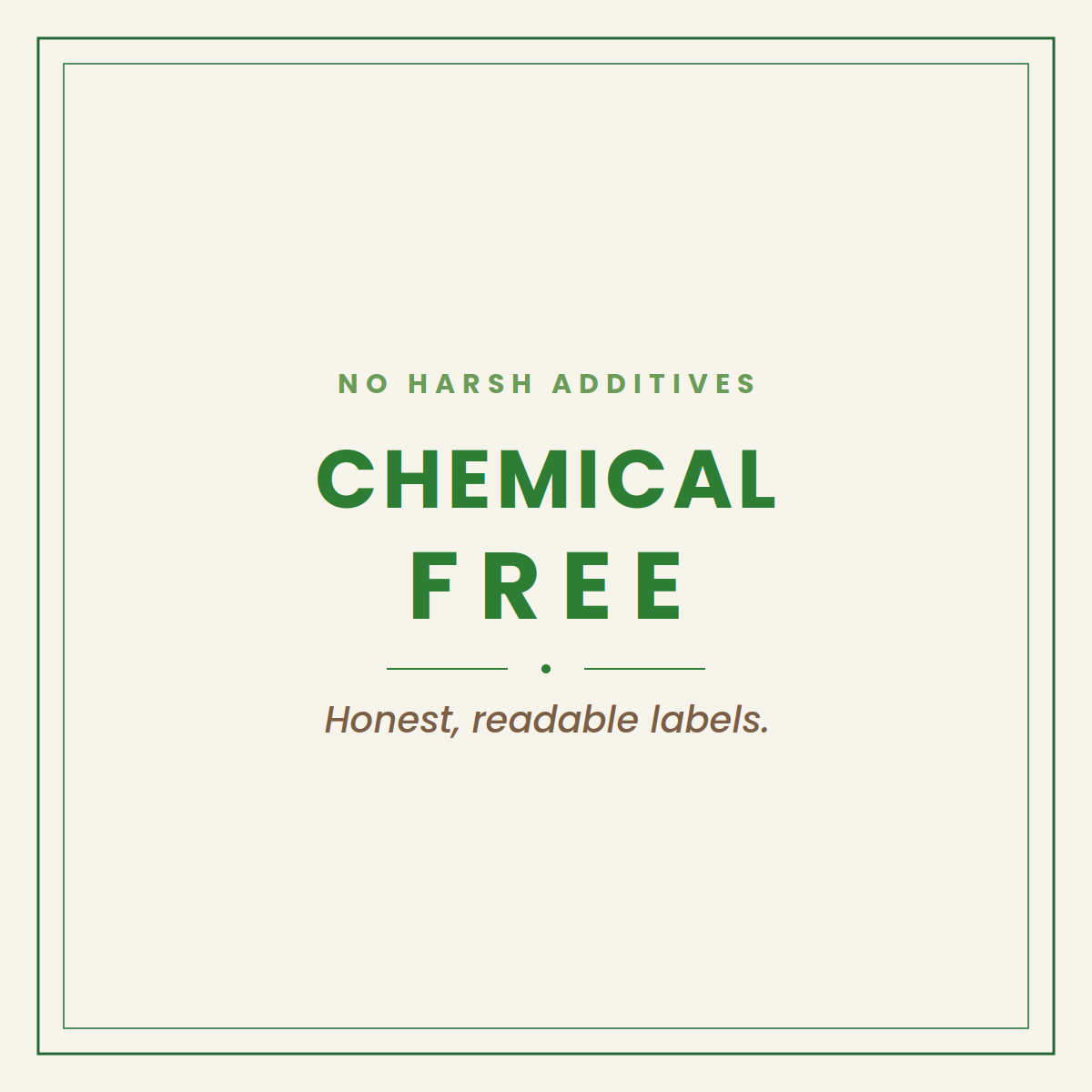 Chemical Free